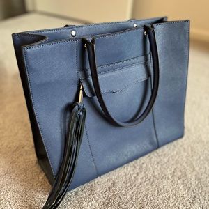 Navy Rebecca Minkoff Tote Bag